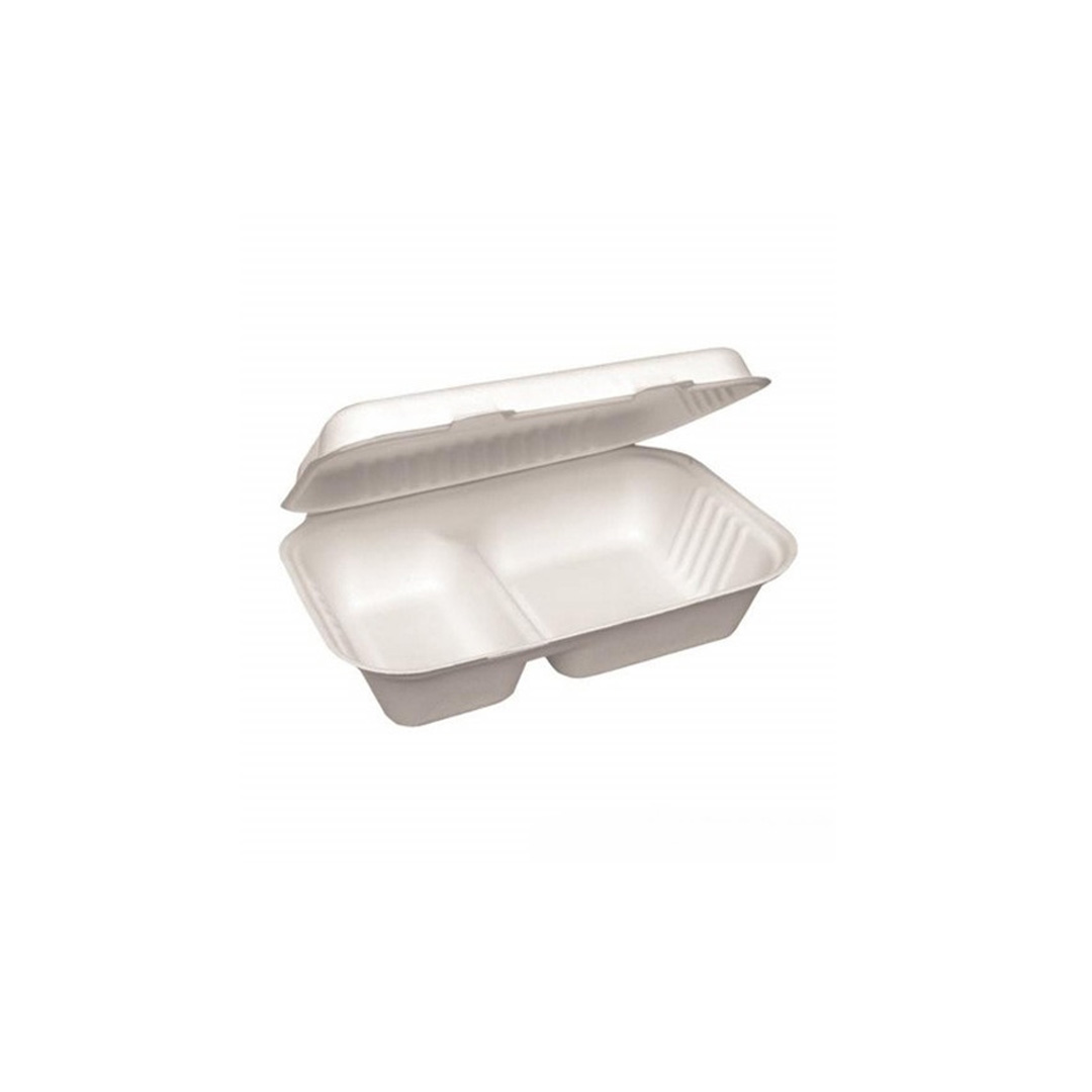 2 Compartment Plate with Lid